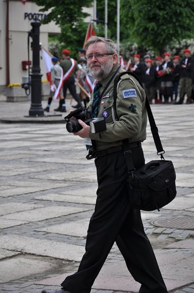 Elbląg, podharcmistrz Jacek Iwulski,