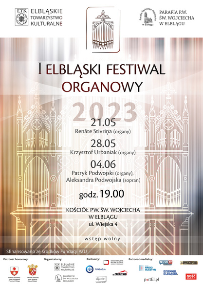Elbląg, Powraca Elbląski Festiwal Organowy