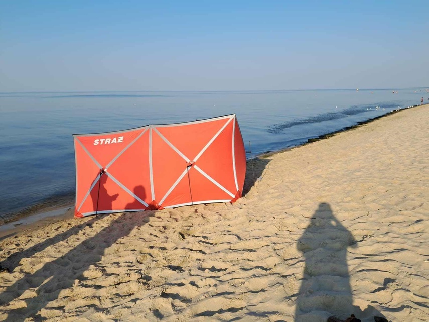 Elbląg, Tragedia na plaży w Stegnie Elbląg, Tragedia na plaży w Stegnie
