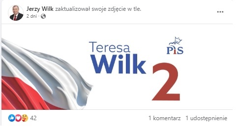 Elbląg, Zrzut ekranu z konta facebookowego Jerzego Wilka Elbląg, Zrzut ekranu z konta facebookowego Jerzego Wilka