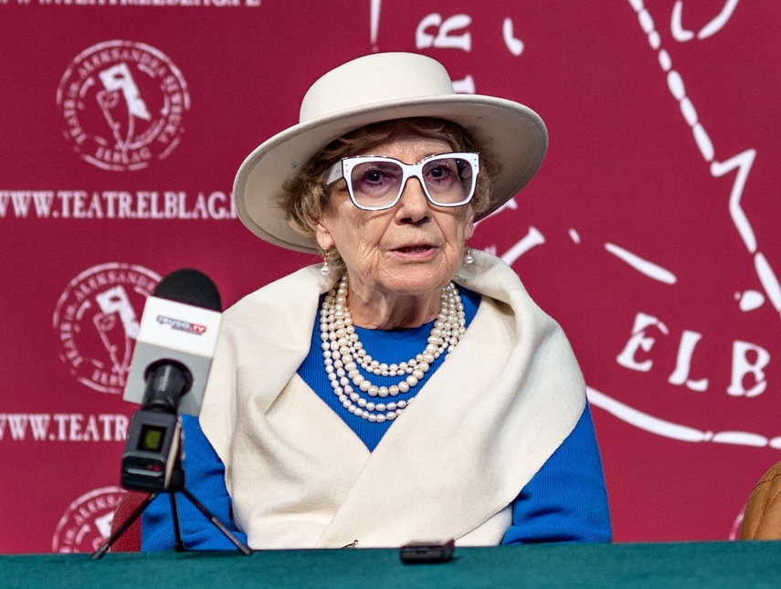 Elbląg, Emilia Krakowska wcieli się w rolę Anioła Stróża. Elbląg, Emilia Krakowska wcieli się w rolę Anioła Stróża.