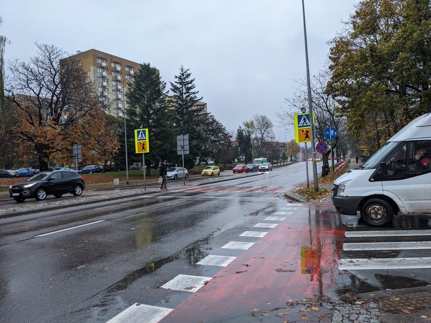 Elbląg, Przejście na Nowowiejskiej za dnia Elbląg, Przejście na Nowowiejskiej za dnia