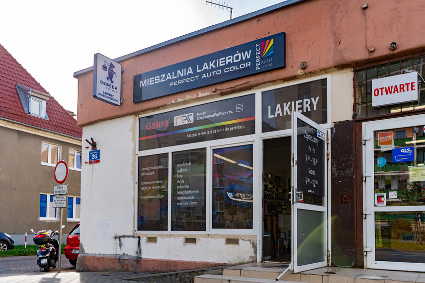 Tutaj Twój samochód nabierze kolorów Tutaj Twój samochód nabierze kolorów