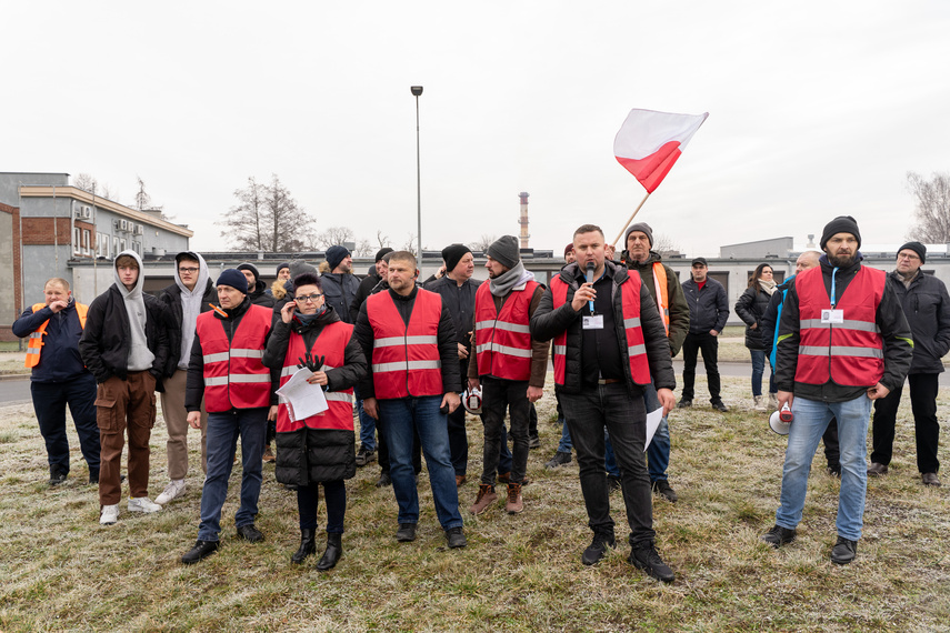 Elbląg, Początek protestu rolników, Elbląg, Początek protestu rolników,