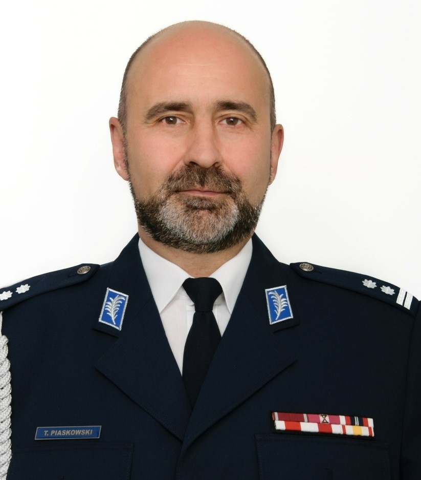 Elbląg, mł. insp. Tomasz Piaskowski, nowy komendant policji w Elblągu Elbląg, mł. insp. Tomasz Piaskowski, nowy komendant policji w Elblągu