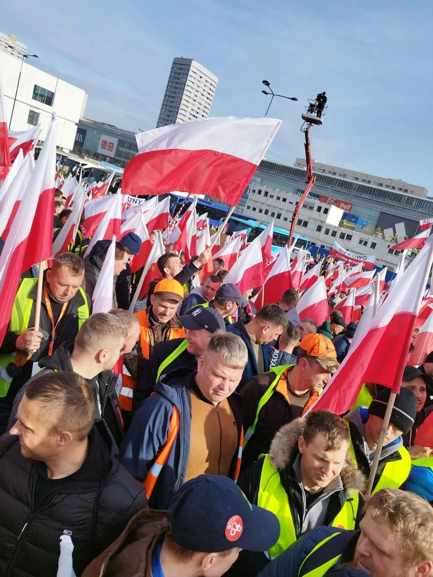 Elbląg, Z regionu elbląskiego na rolniczy protest w stolicy Elbląg, Z regionu elbląskiego na rolniczy protest w stolicy