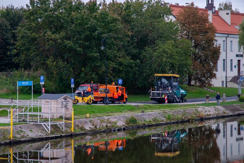 Elbląg, Prace drogowe na Starym Mieście Elbląg, Prace drogowe na Starym Mieście