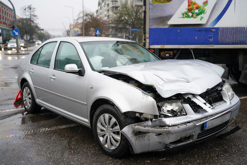 Elbląg, Zderzenie na skrzyżowaniu Elbląg, Zderzenie na skrzyżowaniu