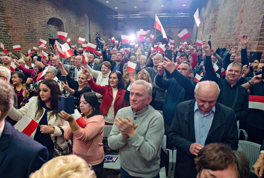 Elbląg, Karol Nawrocki w Elblągu: "To studium upadku musimy powstrzymać" Elbląg, Karol Nawrocki w Elblągu: "To studium upadku musimy powstrzymać"