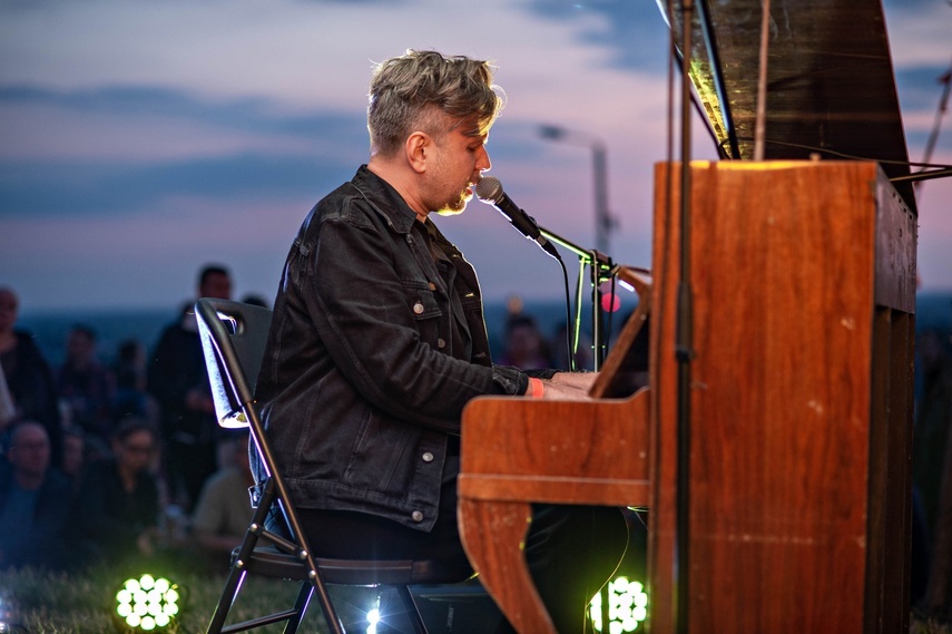 Elbląg, Łukasz Lach i koncert na Górze Chrobrego.