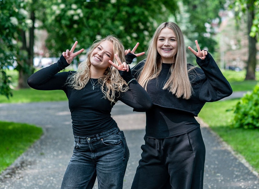 Elbląg, Od lewej Kornelia Markuszewska i Patrycja Moneta, Elbląg, Od lewej Kornelia Markuszewska i Patrycja Moneta,