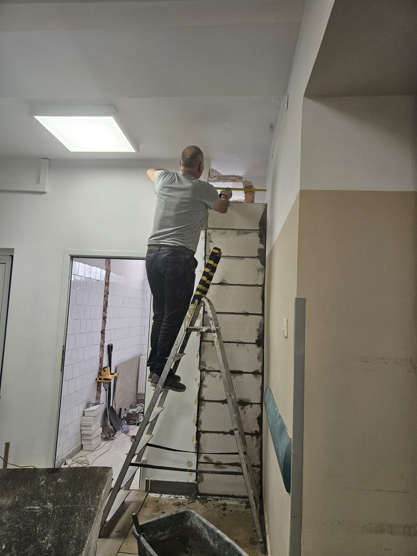Elbląg, W szpitalu na chirurgii trwa remont Elbląg, W szpitalu na chirurgii trwa remont