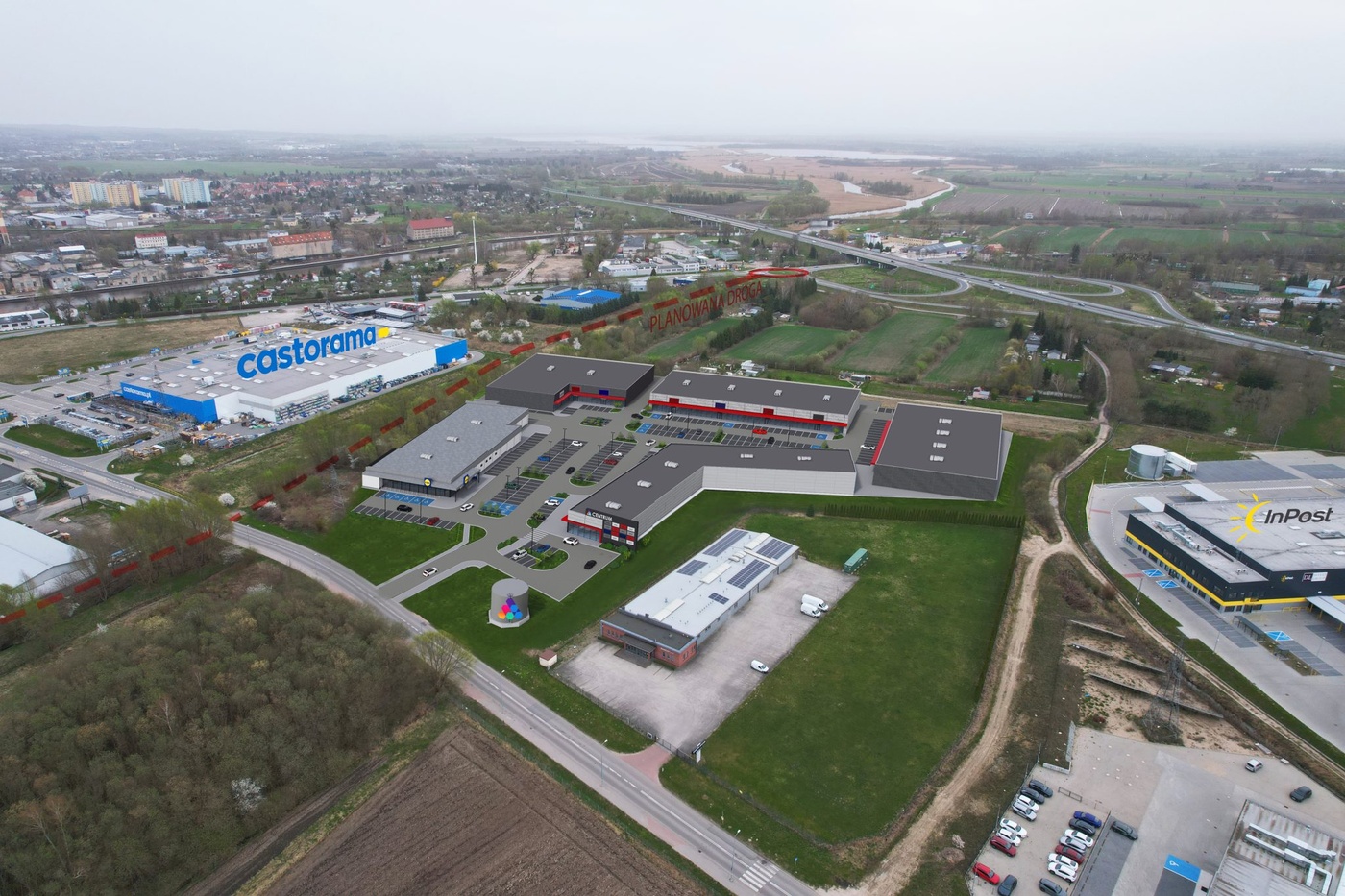 Elbląg, Tak ma wyglądać centrum handlowe przy Żuławskiej Elbląg, Tak ma wyglądać centrum handlowe przy Żuławskiej