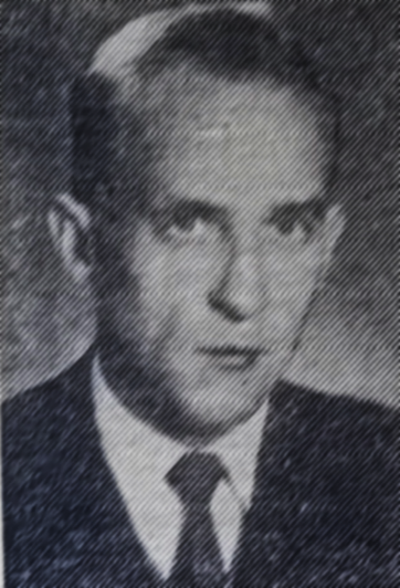 Elbląg, Witold Kamieński na zdjęciu z 1968. r. (Głos Zamechu)