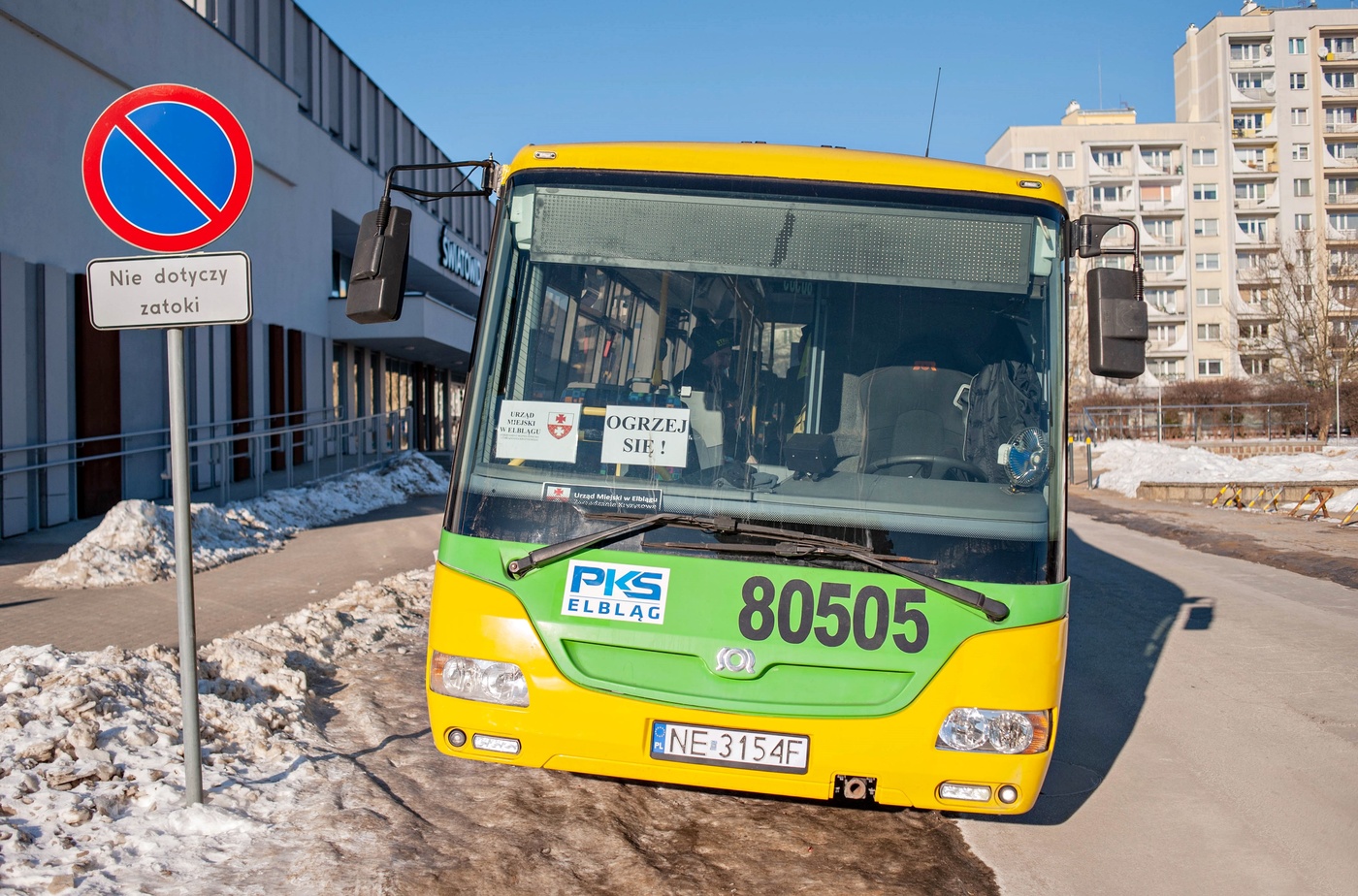 Elbląg, Dodatkowa pomoc dla mieszkańców podczas mrozów