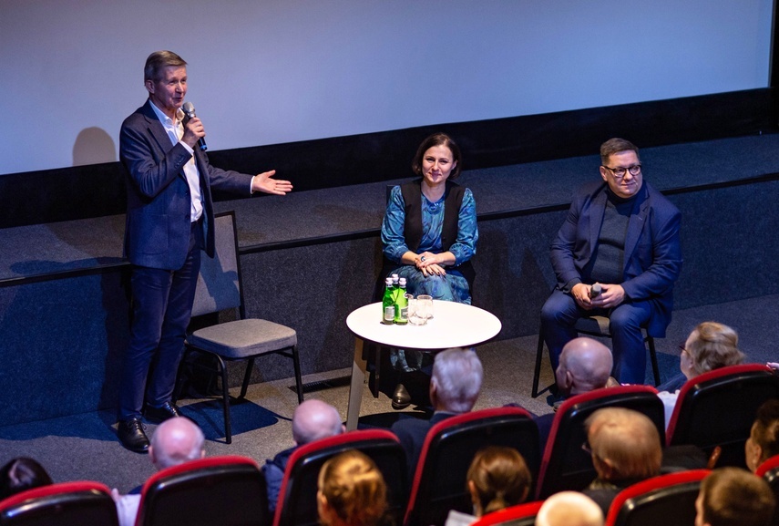 Elbląg, Od lewej: Sławomir Malinowski, Katarzyna Wiśniewska, wiceprezydent Elbląga i Juliusz Marek