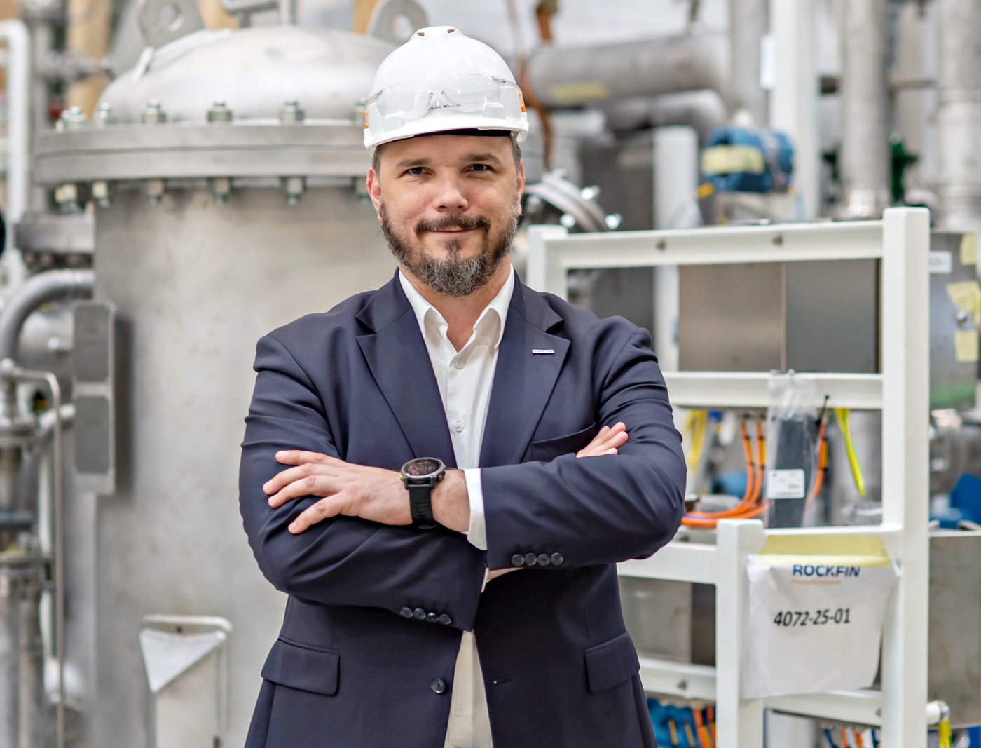 Kasjan Woźniak, dyrektor Zakładu Produkcyjnego w Nowinie