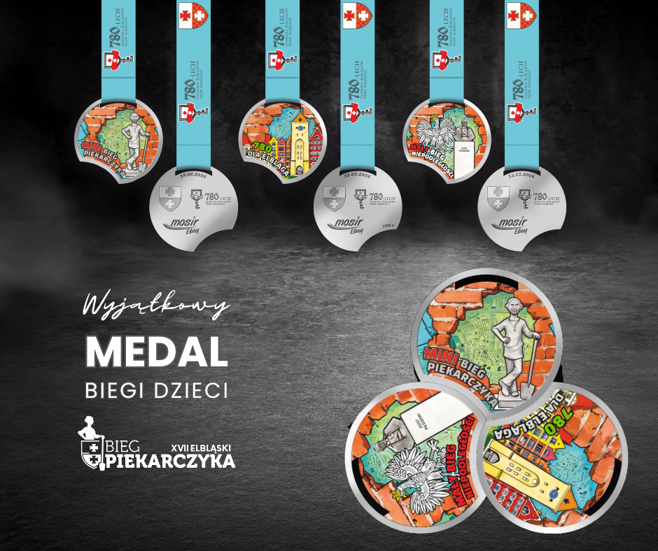 Elbląg, Wyjątkowy medal XVII edycji Biegu Piekarczyka