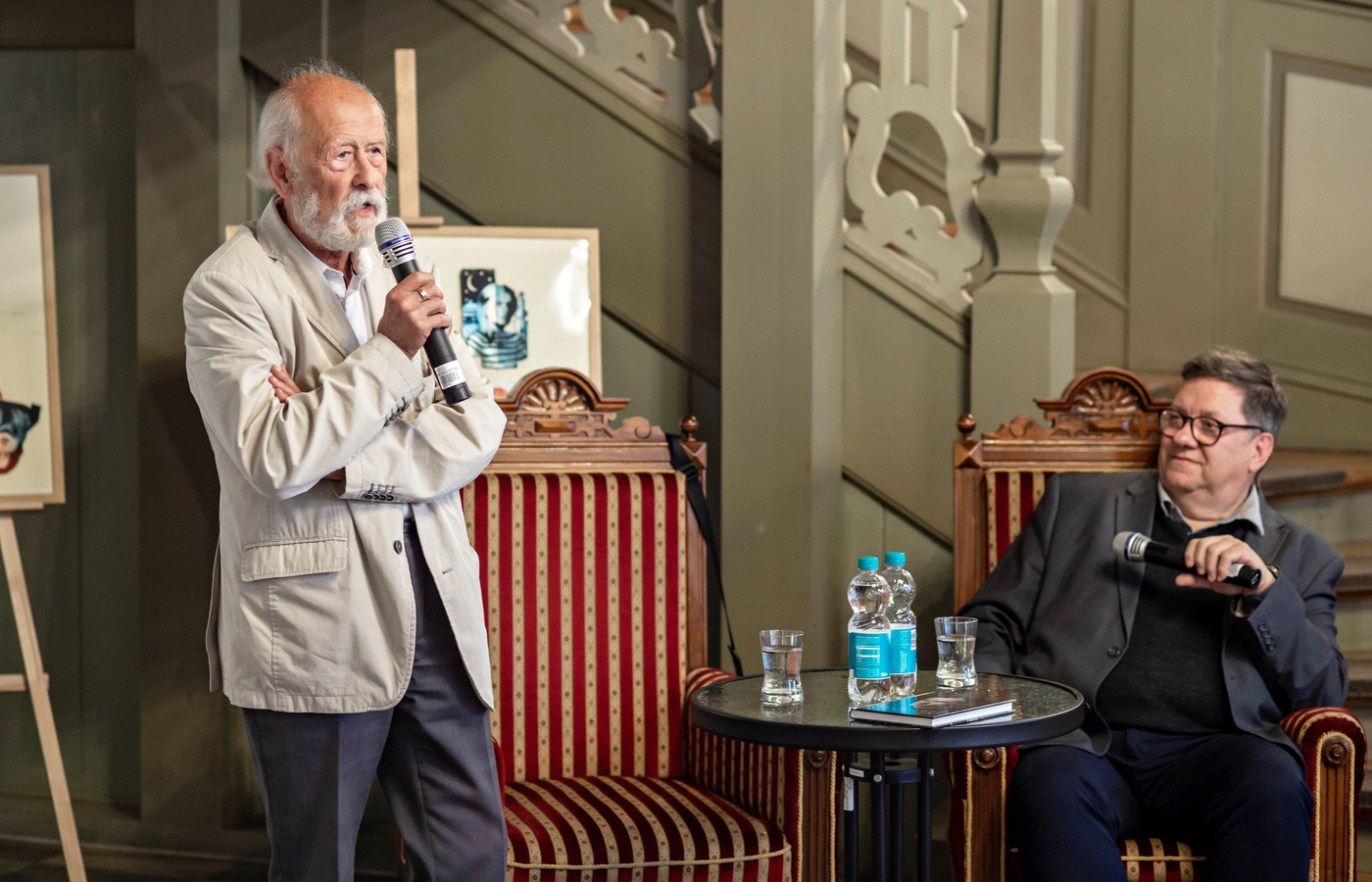 Elbląg, Od lewej Krzysztof Kamiński i Juliusz Marek.