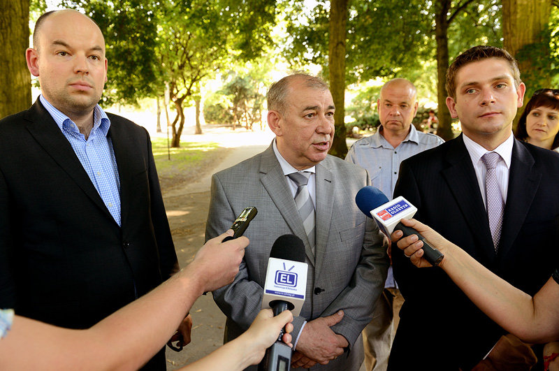 Elbląg, Jan Dziedziczak, Jerzy Wilk i Bartosz Kownacki