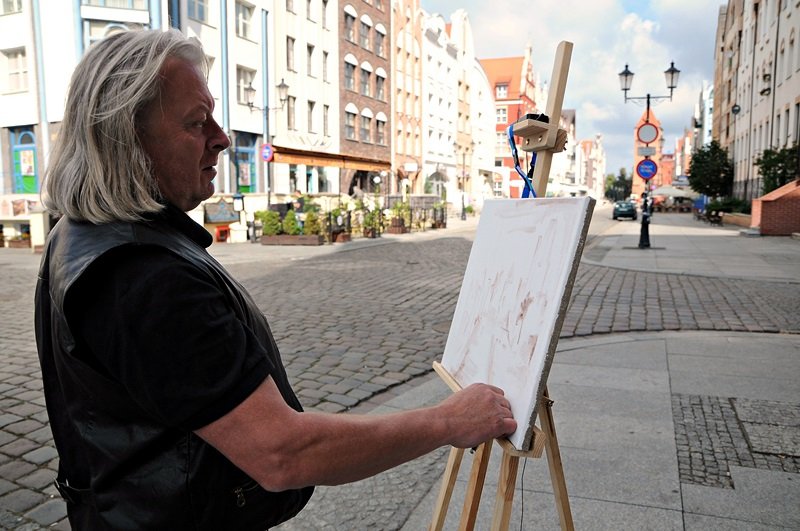 Elbląg, Dla Macieja Piotrowskiego największą inspiracją jest architektura Elbląg, Dla Macieja Piotrowskiego największą inspiracją jest architektura