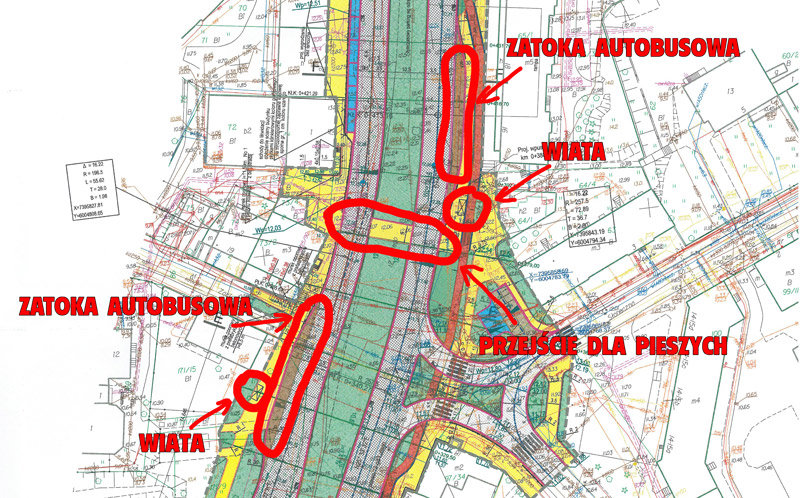 Elbląg, Tak wygląda fragment planu, który dotyczy tego miejsca (źródło: UM Elbląg)