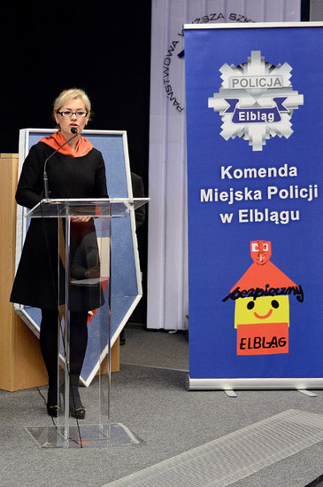 Elbląg, O bezpiecznych przestrzeniach mówiła m.in. Hanna Mierzejewska, dyrektor ZST w Elblągu Elbląg, O bezpiecznych przestrzeniach mówiła m.in. Hanna Mierzejewska, dyrektor ZST w Elblągu