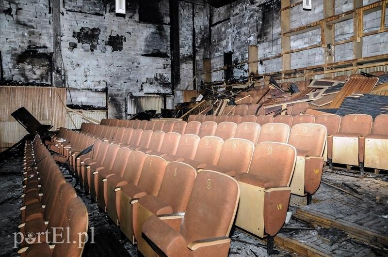 Elbląg, Sala koncertowa po pożarze Elbląg, Sala koncertowa po pożarze