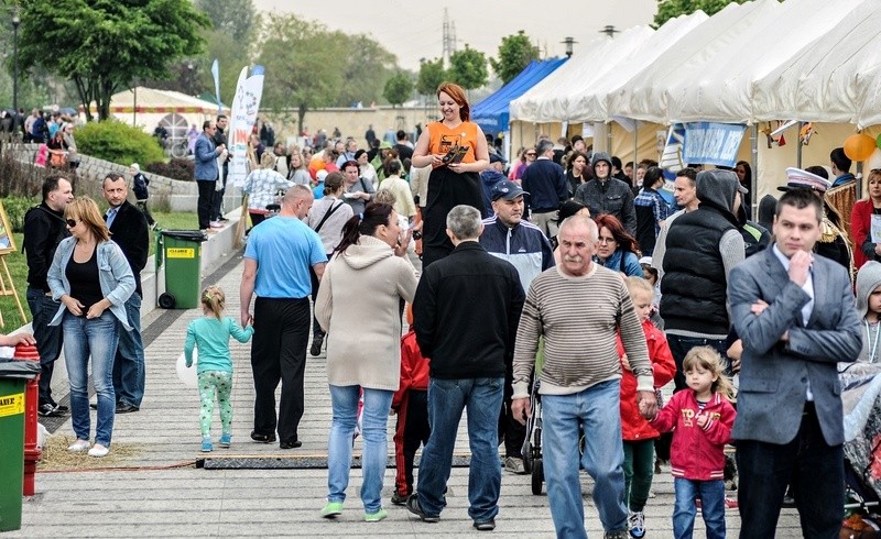 Elbląg, Rodzinny piknik na bulwarze Elbląg, Rodzinny piknik na bulwarze