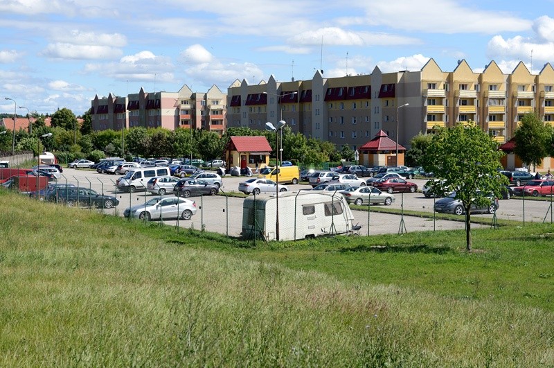 Elbląg, Na parkingu jest ponad 200 miejsc Elbląg, Na parkingu jest ponad 200 miejsc