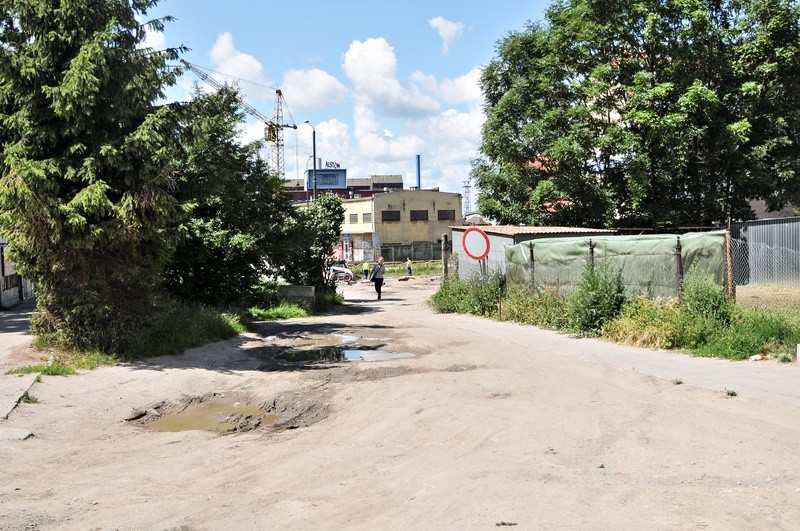 Elbląg, Tędy miałaby prowadzić nowa droga do ulicy Browarnej Elbląg, Tędy miałaby prowadzić nowa droga do ulicy Browarnej