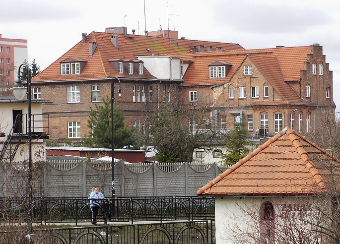 Elbląg, Budynki szpitala powstały w 1868 roku