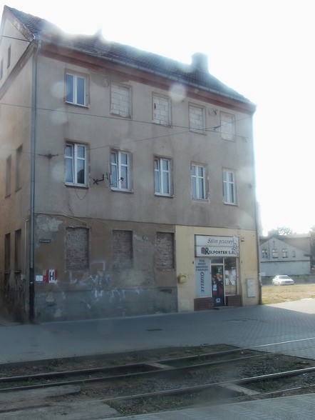 Elbląg, Nieistniejący już budynek przy Placu Grunwaldzkim