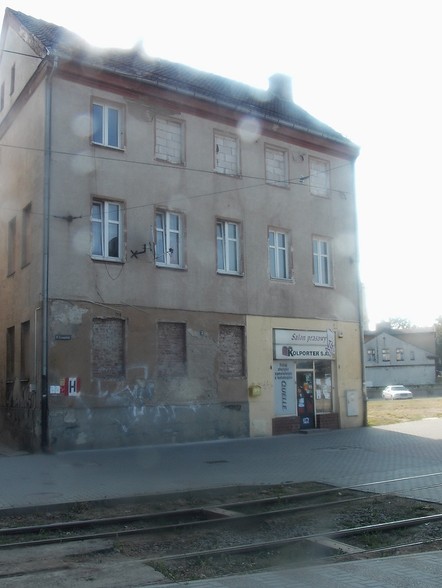 Elbląg, Nieistniejący już budynek przy Placu Grunwaldzkim Elbląg, Nieistniejący już budynek przy Placu Grunwaldzkim