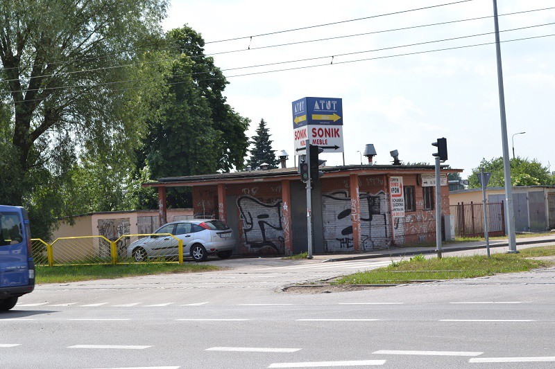 Elbląg, Pawilon na rogu Grunwaldzkiej - Dębowej Elbląg, Pawilon na rogu Grunwaldzkiej - Dębowej
