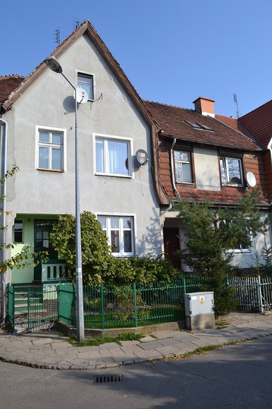 Elbląg, Jeden z domów przy ul. Morcinka Elbląg, Jeden z domów przy ul. Morcinka