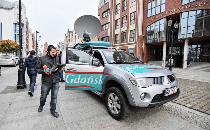 Elbląg, Radio Gdańsk od rana nadawało swój program z Elbląga. Zwieńczeniem była wieczorna debata Elbląg, Radio Gdańsk od rana nadawało swój program z Elbląga. Zwieńczeniem była wieczorna debata