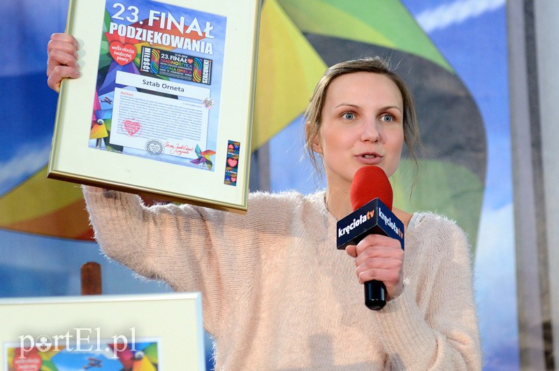 Elbląg, Anna Łebek-Obrycka dziękowała wolontariuszom Elbląg, Anna Łebek-Obrycka dziękowała wolontariuszom
