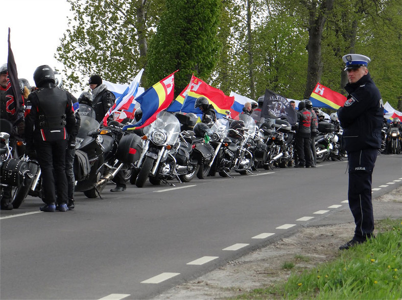 Elbląg, Rosjanie w Braniewie oddali hołd czerwonoarmistom