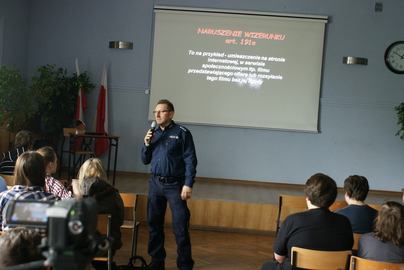 Elbląg, A o odpowiedzialności karnej mówi nadkom. Marek Cieślak