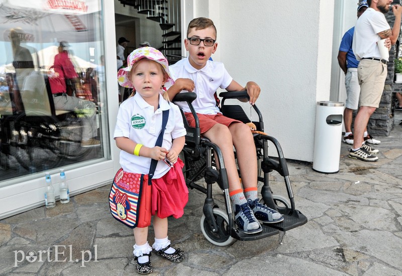 Elbląg, Anastazja i Kacper - dla nich zagrali dziś golfiści