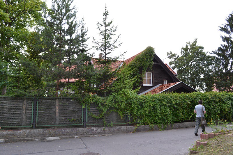 Elbląg, Drewniany domek przy Królewieckiej Elbląg, Drewniany domek przy Królewieckiej