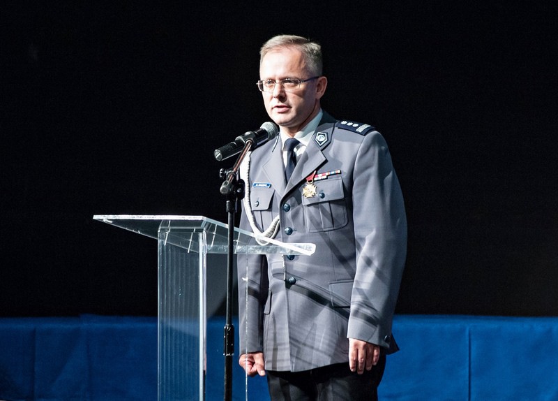 Elbląg, Komendant wojewódzki policji w Olsztynie insp. Marek Walczak Elbląg, Komendant wojewódzki policji w Olsztynie insp. Marek Walczak