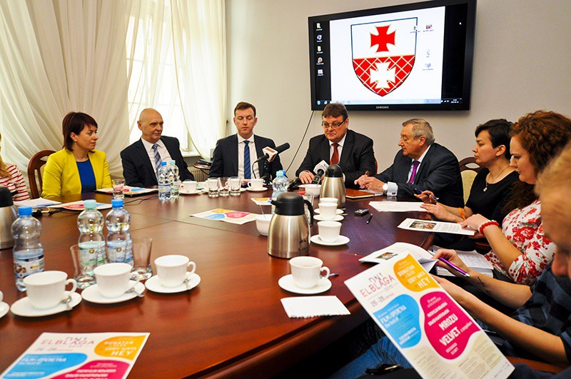 Elbląg, O programie Dni Elbląga władze miasta i szefowie największych firm opowiadali na dzisiejszej konferencji Elbląg, O programie Dni Elbląga władze miasta i szefowie największych firm opowiadali na dzisiejszej konferencji