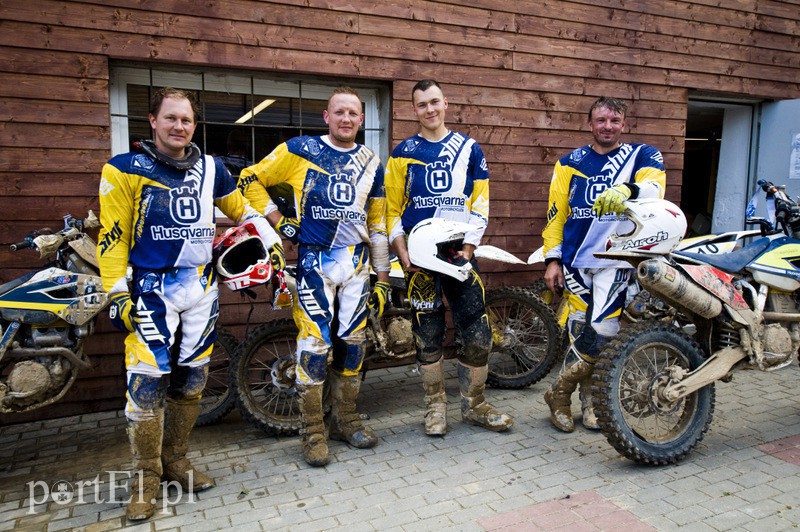 Elbląg, Adventure Team od lewej: Łukasz Lasota, Bartosz Szenderłata, Sylwester Jędrzejczyk, Mieszko Gotkowski