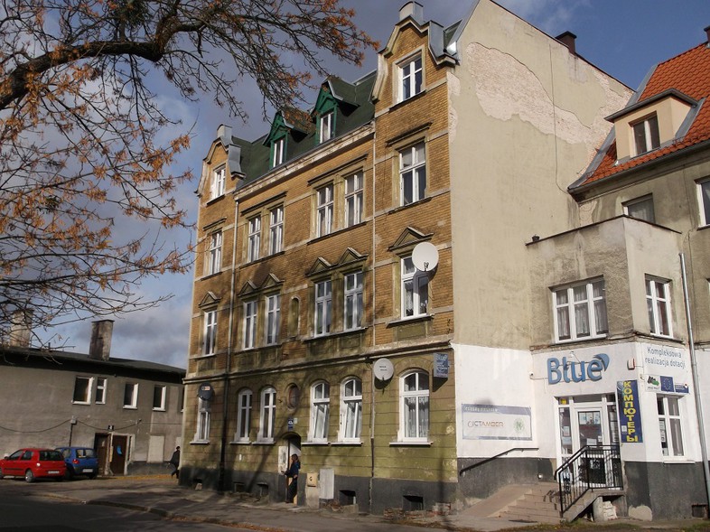 Elbląg, Jedna z kamienic przy ul. Kosynierów Gdyńskich Elbląg, Jedna z kamienic przy ul. Kosynierów Gdyńskich
