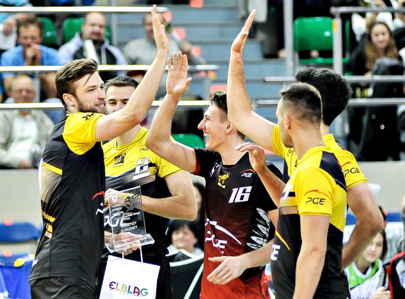 Elbląg, Skra pokonała Lotos Trefl na Turnieju Czterech Trenerów (siatkówka)