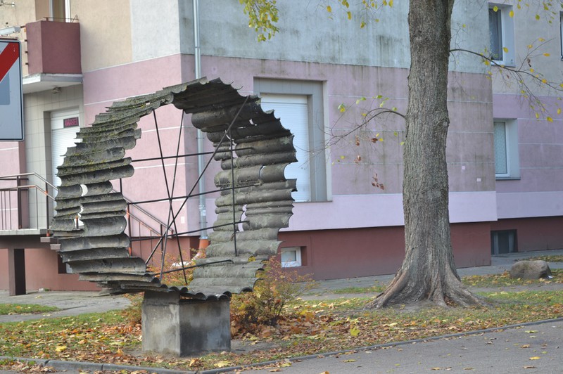 Elbląg, Forma przestrzenna ul. Giermków jeszcze przed odnowieniem Elbląg, Forma przestrzenna ul. Giermków jeszcze przed odnowieniem