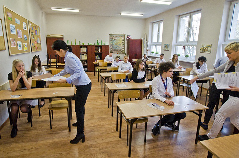 Elbląg, Uczniowie SP nr 21 mówili, że nie boją się sprawdzianu