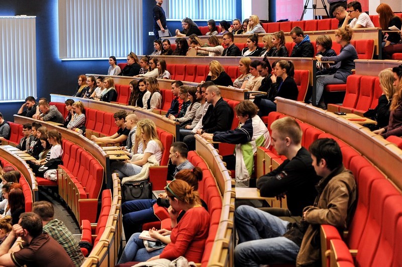 Elbląg, Wykładu wysłuchało wielu studentów PWSZ Elbląg, Wykładu wysłuchało wielu studentów PWSZ